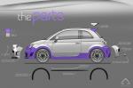 Fiat 500 Marcia Corta by Camal 2011 года
